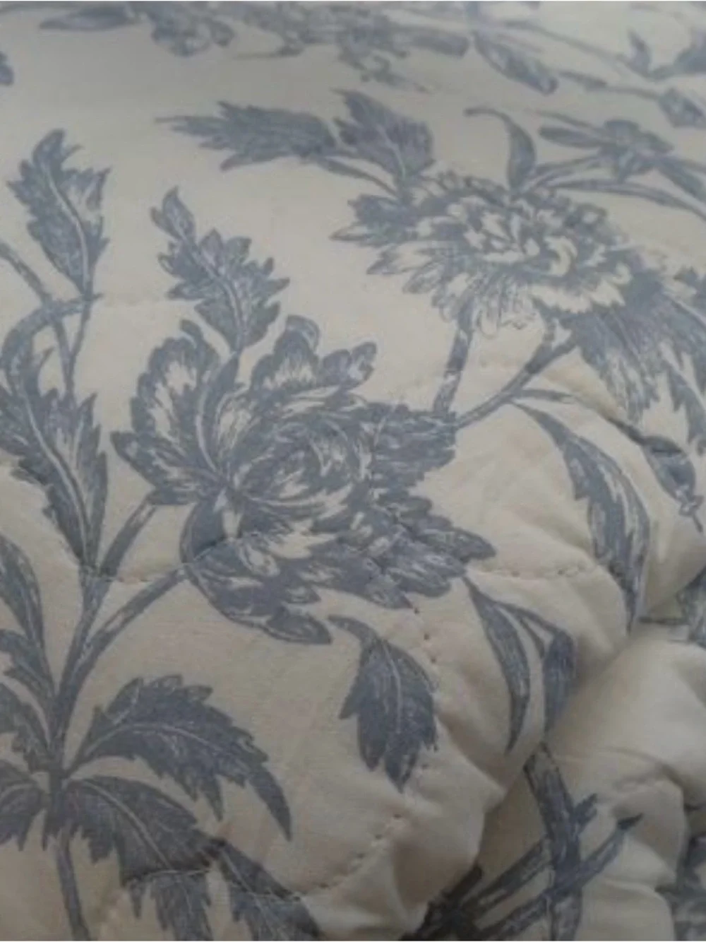 Laura Ashley Blue and White Floral Comforter Set